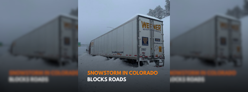 Snowstorm in Colorado