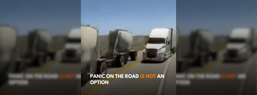 Get ready to applaud this driver for not panicking