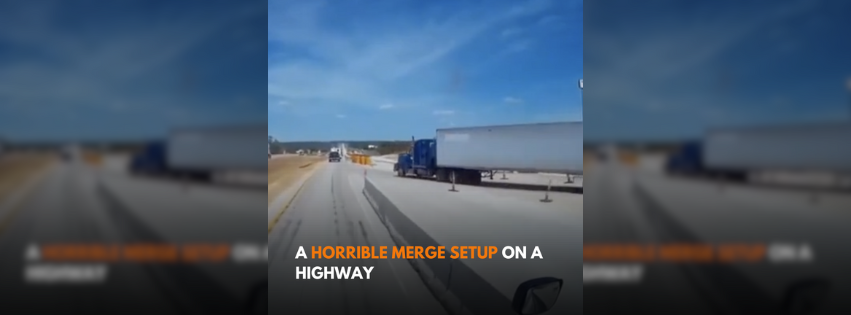 These drivers should sue for such a horrible merge setup