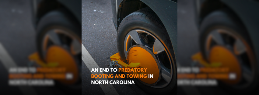 Bill to crack down on predatory booting and towing in North Carolina